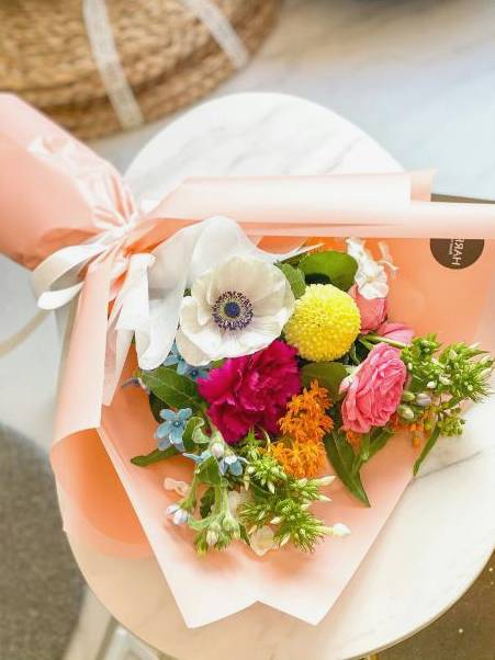 Allée florale cérémonie